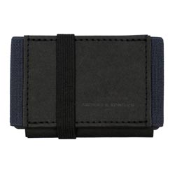 MINI Portemonnaie nachhaltig in Schwarz/Grau