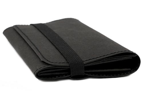Papier Portemonnaie sehr kompakt in schwarz