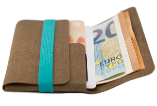 Kartenetui mit Münzfach I slim wallet made in Berlin