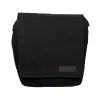 Gürteltasche in schwarz mit dezentem schwarzen Logo.