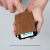 Kleines Portemonnaie aus Leder - MINI PRO