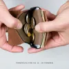 Kleines Portemonnaie aus Leder - MINI PRO
