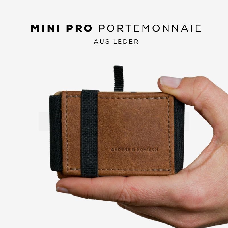 Card holder Wallet Leather – MINI PRO Wallet from Germany