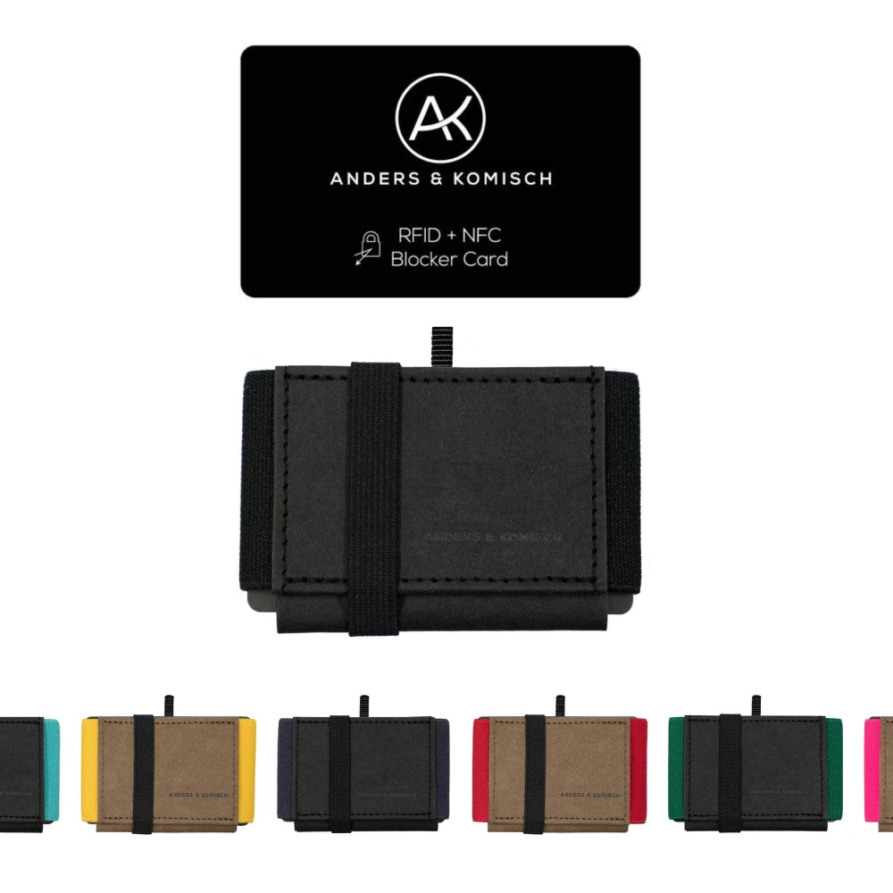 MINI DELUXE wallet with coin pocket and RFID protection