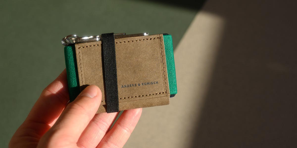 Mini Geldbeutel für Männer mit Schlüsseln